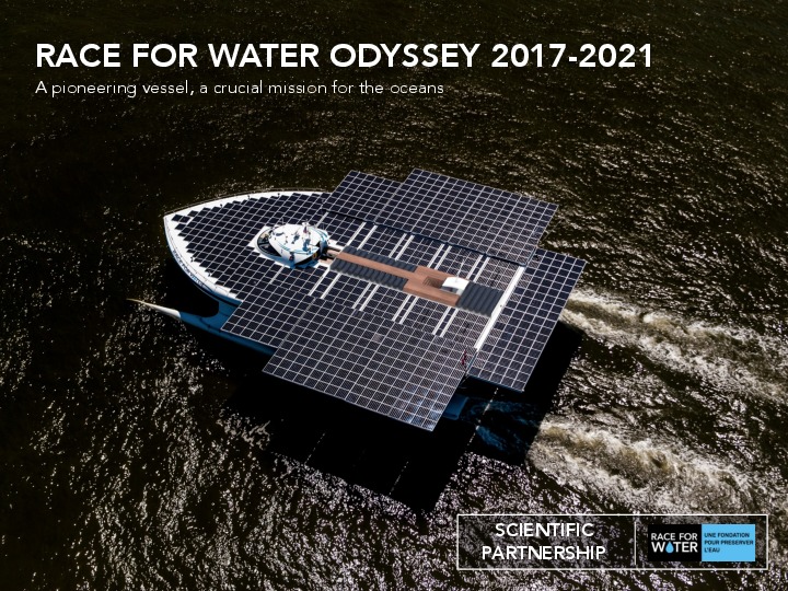 Race for Water vessel as a scientific platform to conduct research studies on ocean preservation