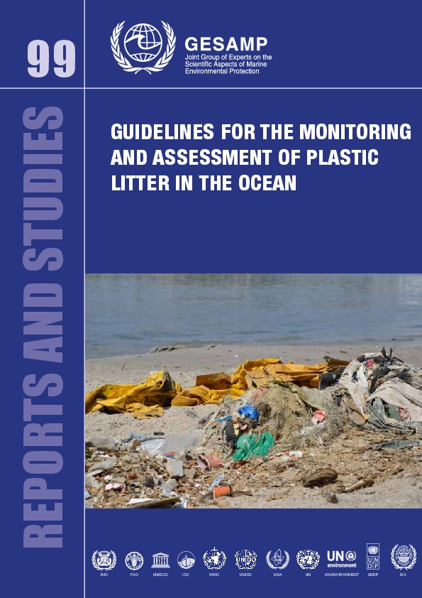 GESAMP 2019 Guidelines for the Monitoring and Assessment of Plastic Litter in the Ocean