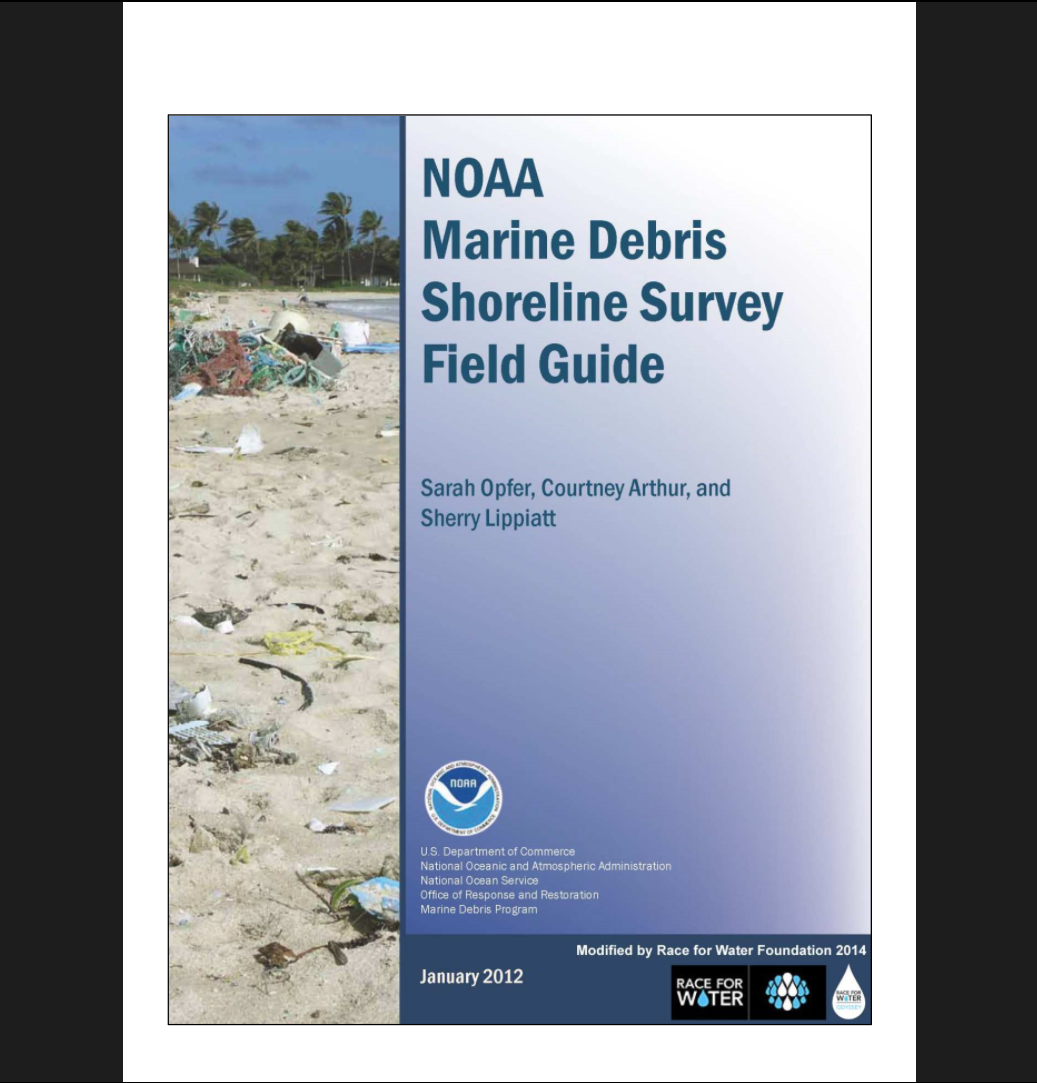 NOAA Marine Debris Shoreline Survey Field Guide