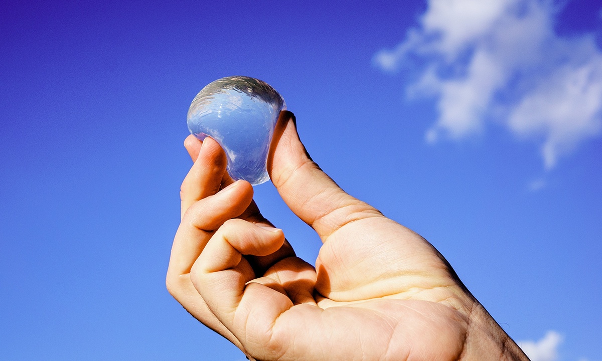 Edible water bottle to cause a splash at EU sustainability awards