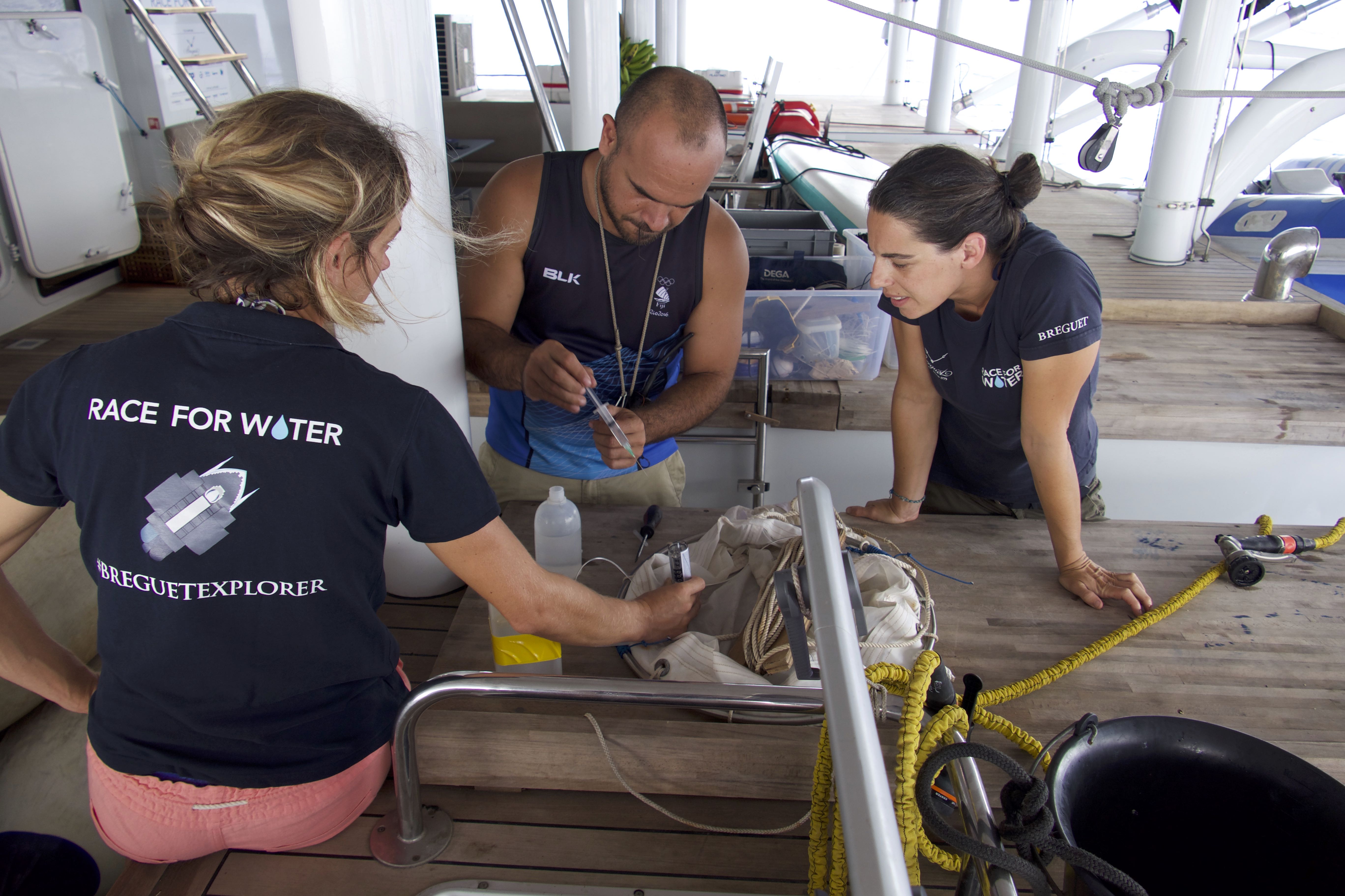 Results of the scientific mission realized between Tonga – Fiji at the end of 2018 – Race For Water